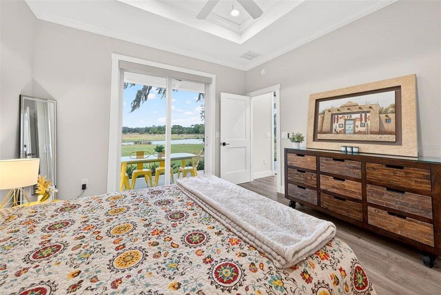 Furnished interior view inside a new home in , Oxford (Image 7).