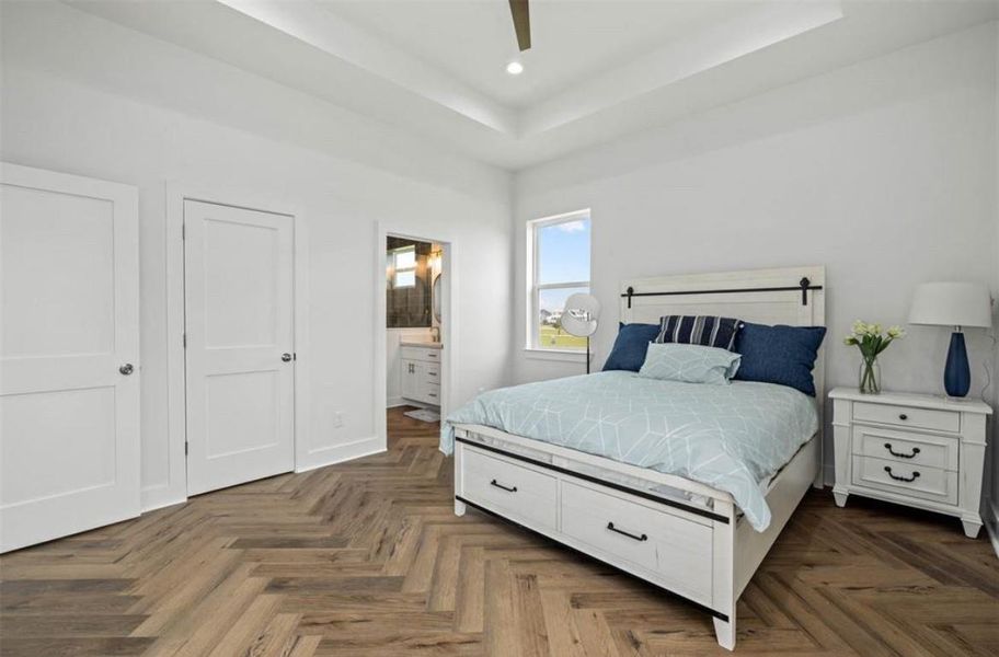 Furnished interior view inside a new home in , Galveston (Image 10).