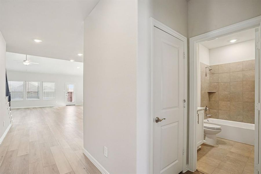 Photo is not of the actual home, but is an inspirational photo of builder’s model home and may depict options, furnishings, and/or decorator features that are not included.