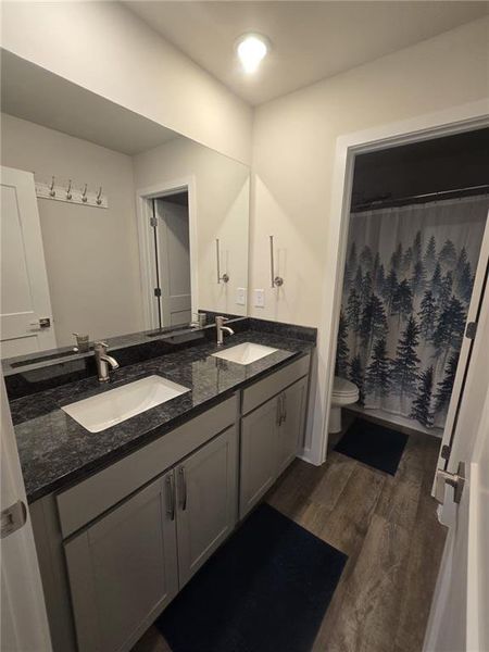Furnished interior view inside a new home in Fern Dale, Fairburn (Image 50).