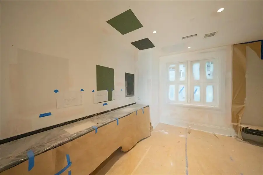 In-progress construction of a new home in , Fayetteville, GA (Image 16).