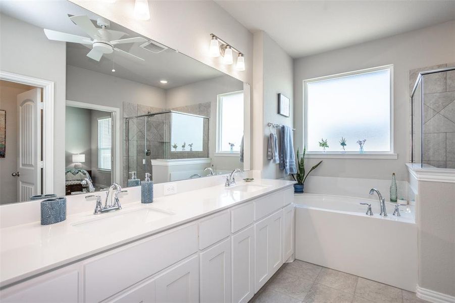 Furnished interior view inside a new home in Liberty Pointe, Gainesville (Image 28).