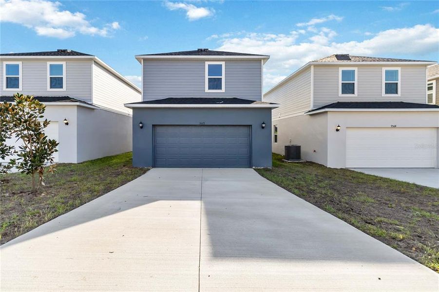 Exterior details and patio area of a home in Bellaviva III at Westside, Davenport (Image 2). Exterior details and patio area of a home in Bellaviva III at Westside, Davenport (Image 2).