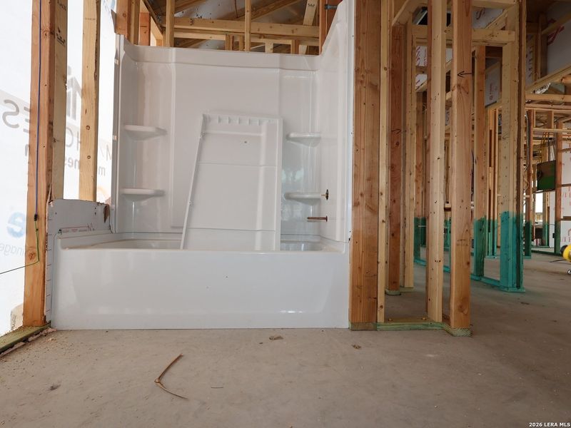 In-progress construction of a new home in Meadows at Clear Springs, New Braunfels, TX (Image 22).