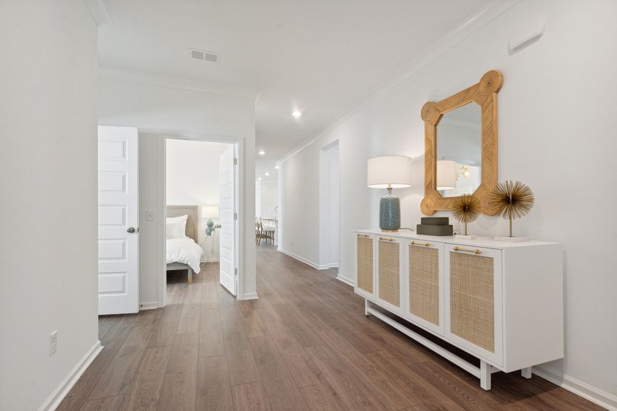 Furnished interior view inside a new home in Horizons at Summers Corner | 55+, Summerville (Image 10).