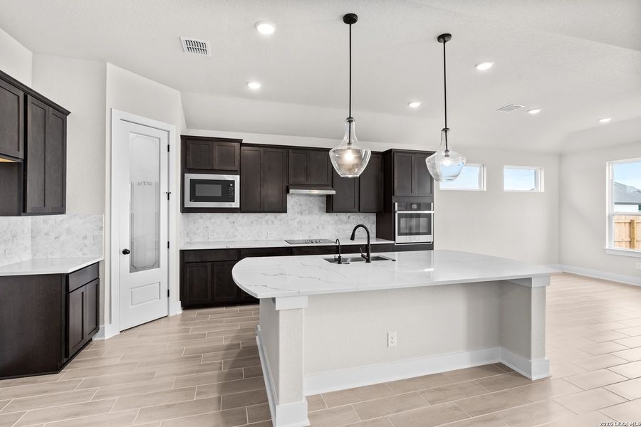 Furnished interior view inside a new home in Stillwater Ranch, San Antonio (Image 8).