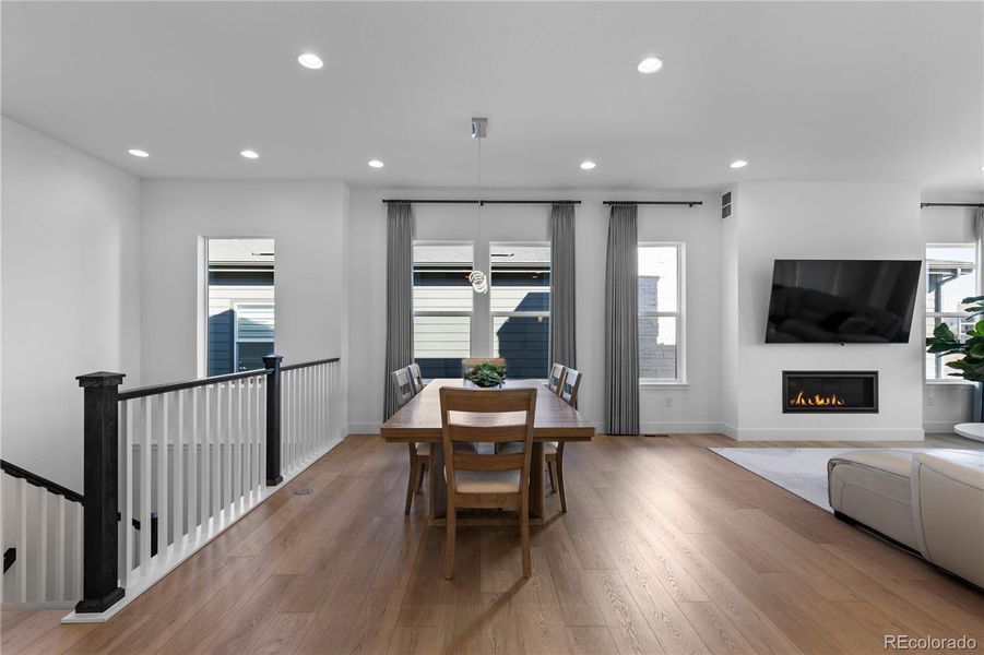 Furnished interior view inside a new home in , Castle Pines (Image 4). Furnished interior view inside a new home in , Castle Pines (Image 4).