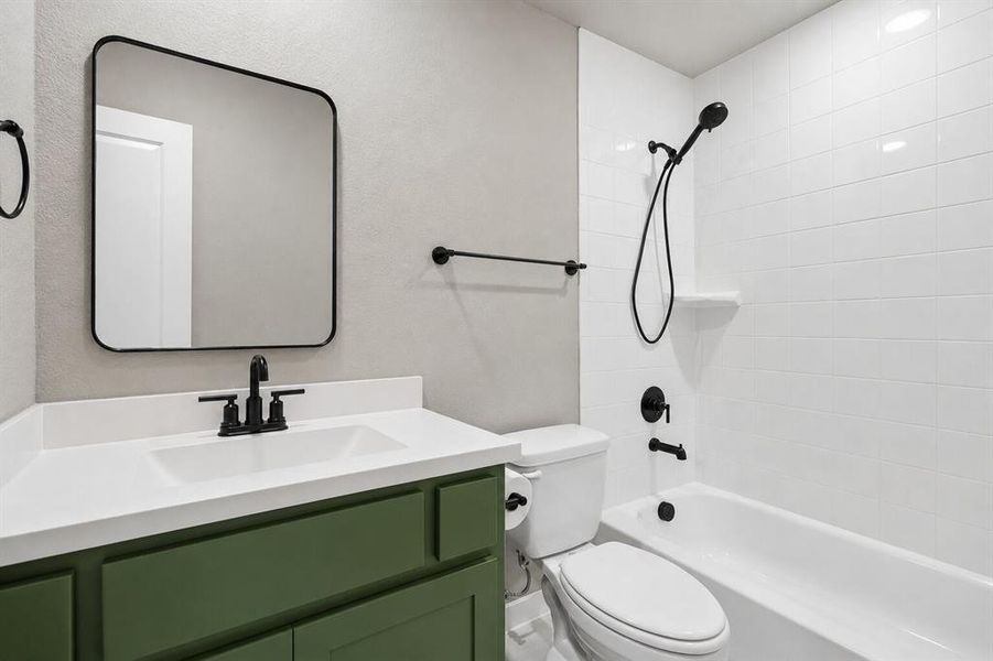 Furnished interior view inside a new home in , Fort Worth (Image 18).