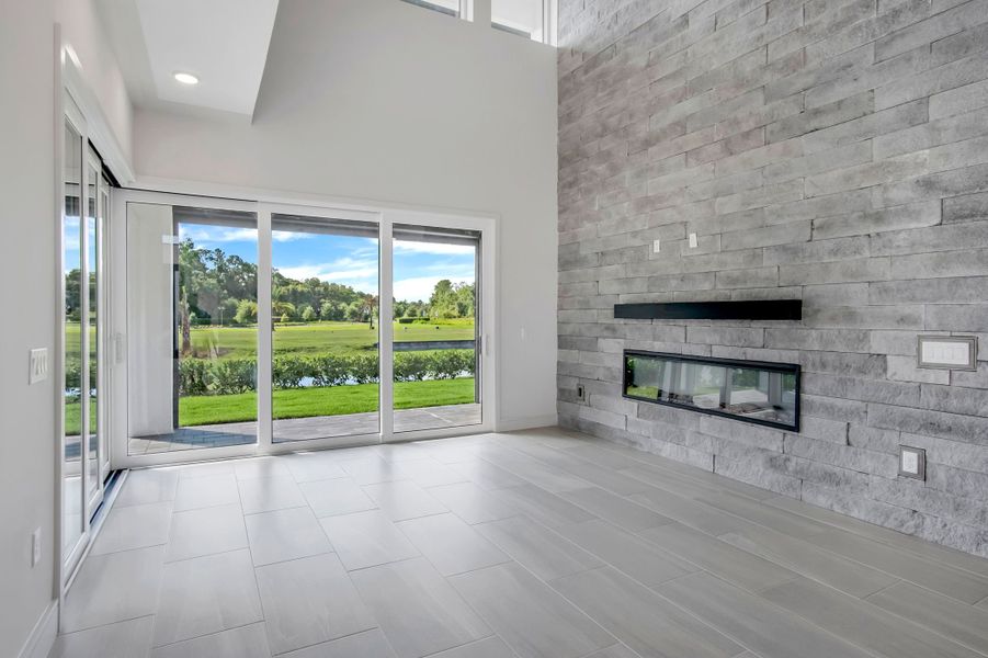 Representative furnished interior of a home built from the Aspen Estate by ABD Development in Hampton Green at Providence, Davenport (Image 45). Representative furnished interior of a home built from the Aspen Estate by ABD Development in Hampton Green at Providence, Davenport (Image 45).