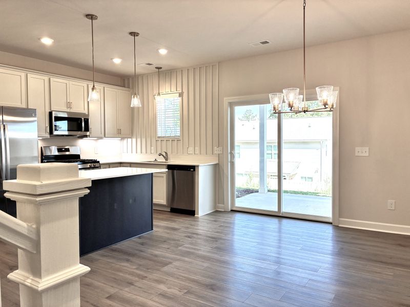 Furnished interior view inside a new home in Holly Ridge, Greenville (Image 8).