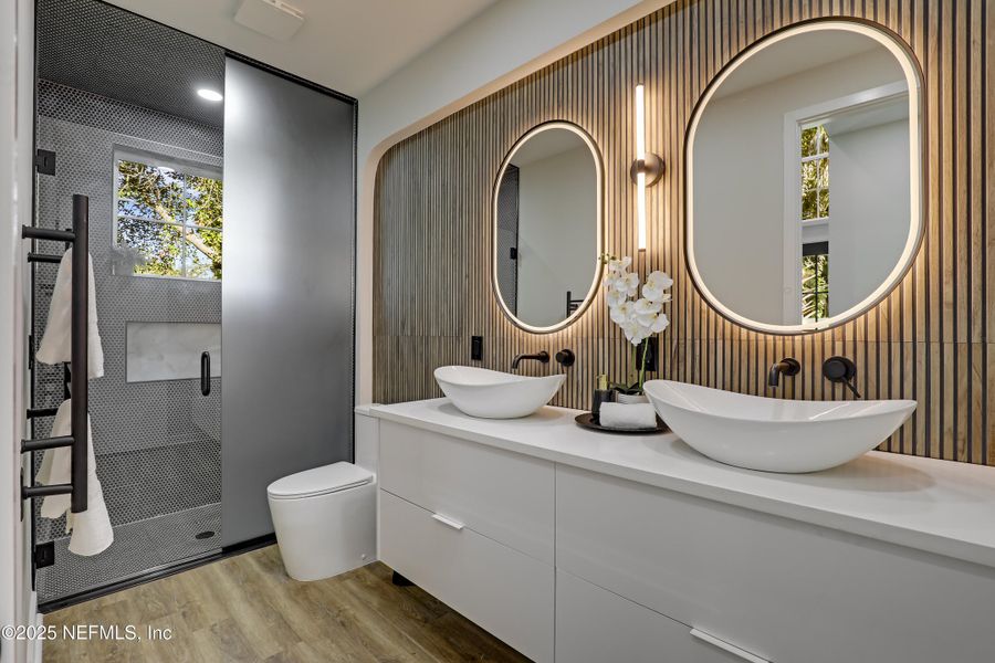 Furnished interior view inside a new home in , Jacksonville (Image 10).