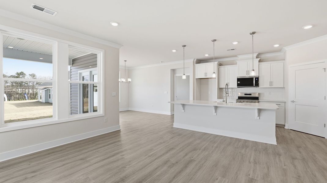 Spacious, unfurnished interior of a new home in Whitehawk Meadows, Travelers Rest (Image 27).