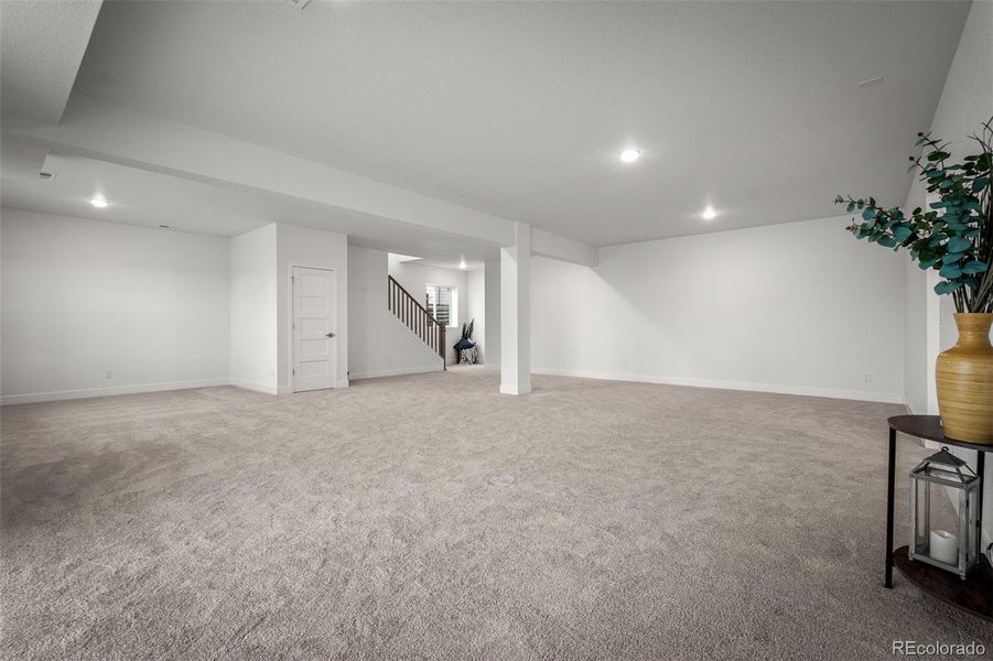 Spacious, unfurnished interior of a new home in Cloverleaf - Pinnacle Collection, Monument (Image 20).