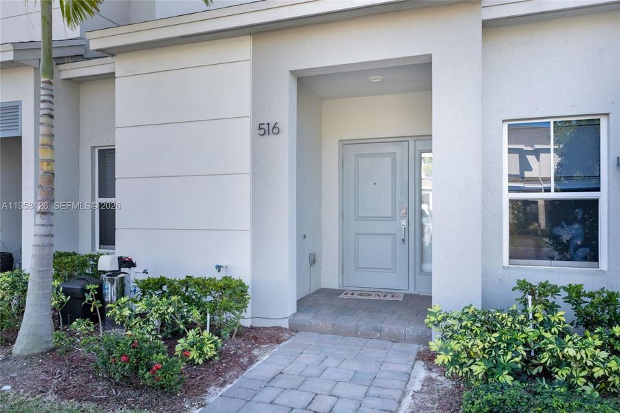 Exterior details and patio area of a home in Sebastian Isles, Florida City (Image 3).