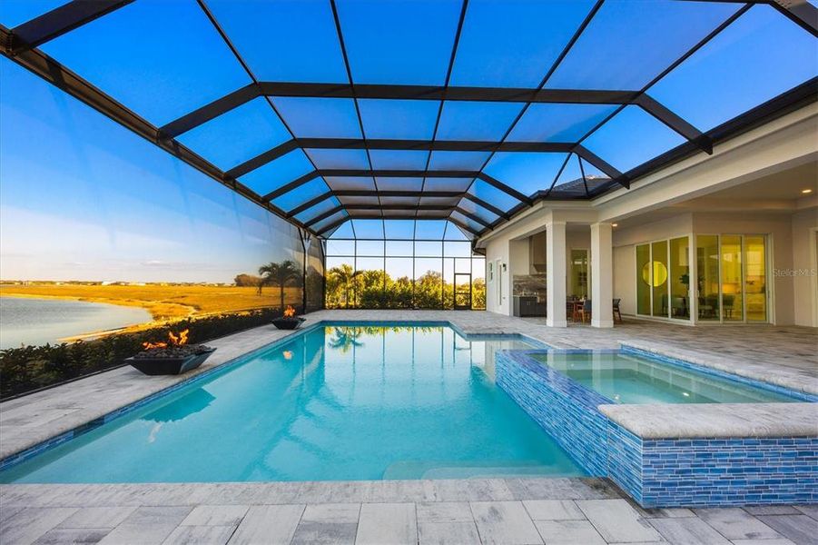 Exterior details and patio area of a home in , Sarasota (Image 38). Exterior details and patio area of a home in , Sarasota (Image 38).