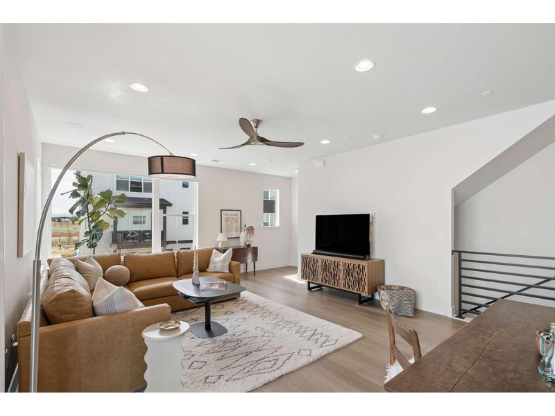 Furnished interior view inside a new home in , Broomfield (Image 10).
