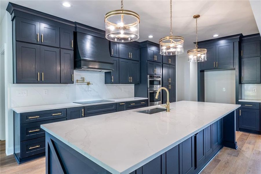 Furnished interior view inside a new home in , Dallas (Image 5).