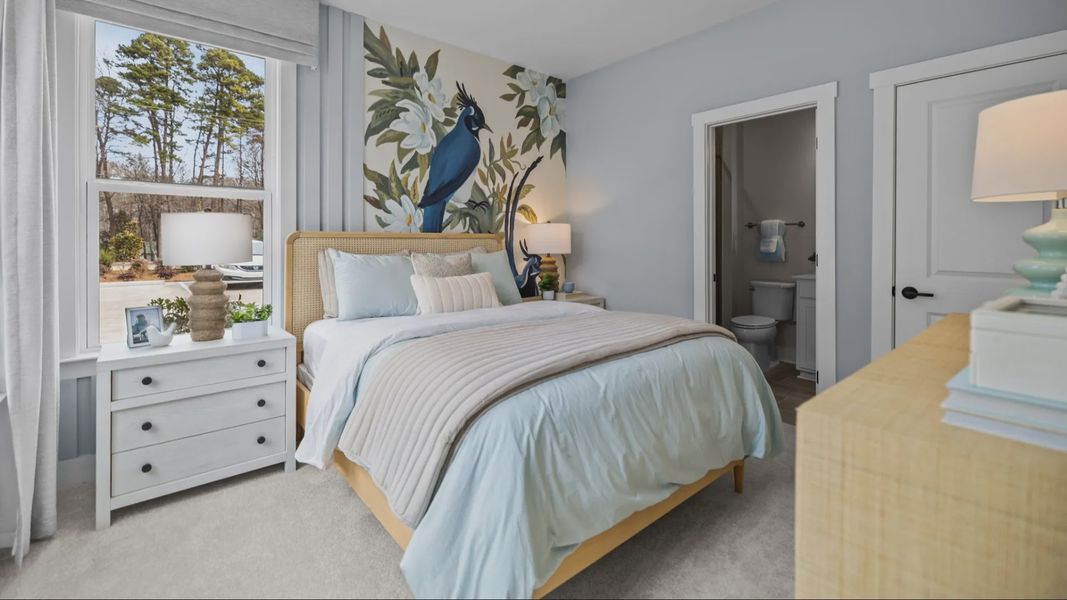 The Stonefield Plan by DRB Homes in McBride Indian Trail, NC - Bedroom 1 The Stonefield Plan by DRB Homes in McBride Indian Trail, NC - Bedroom 1