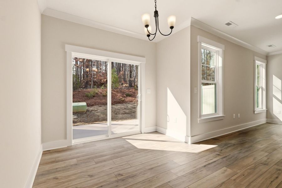Spacious, unfurnished interior of a new home in Harbor Crossing, Greensboro (Image 23).
