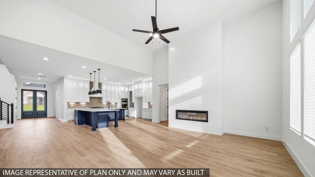 Furnished interior view inside a new home in Butlers Bend Estates, Pinehurst (Image 14).