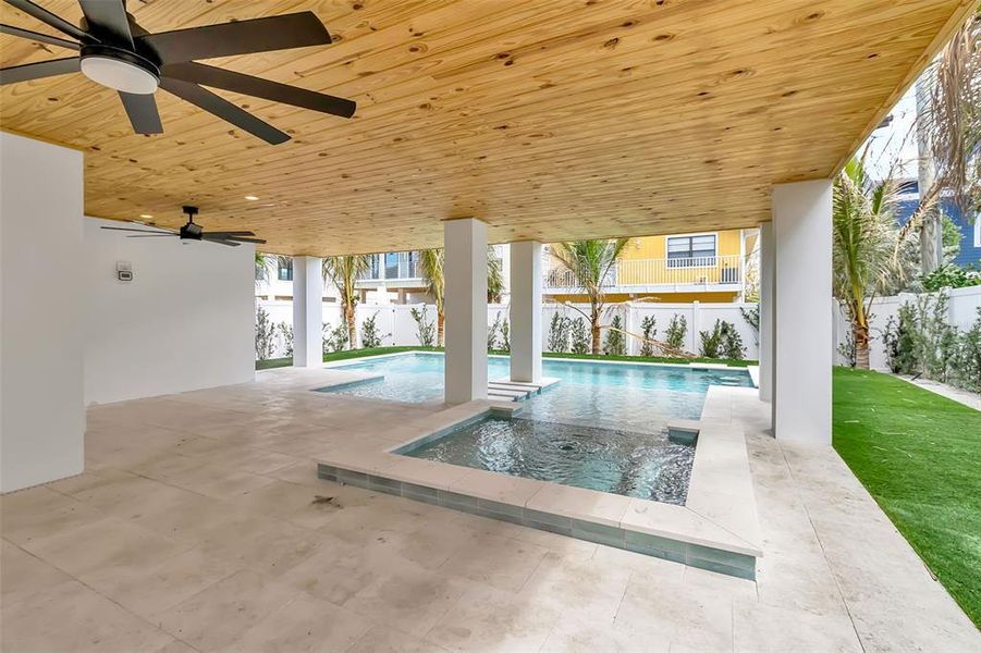 Exterior details and patio area of a home in , Bradenton Beach (Image 27).
