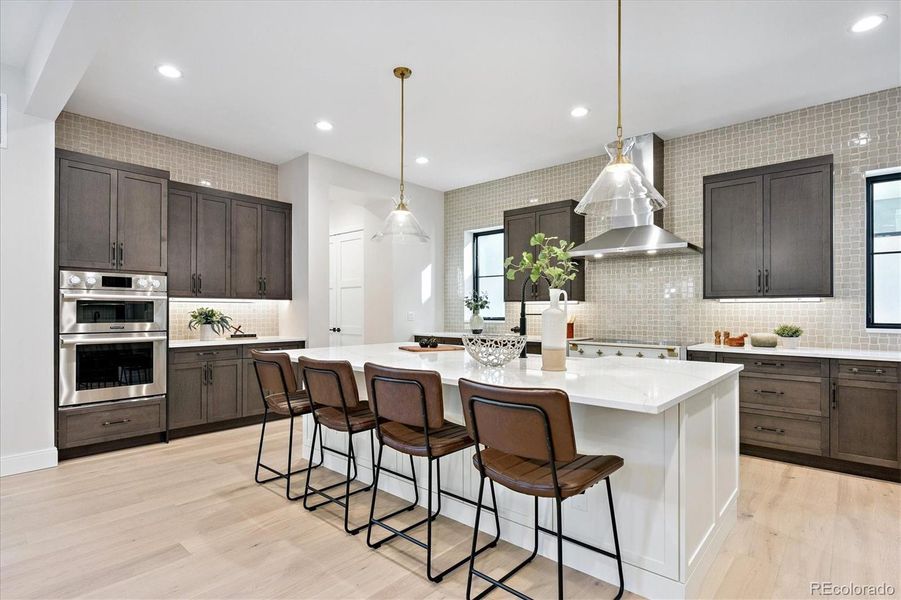 Furnished interior view inside a new home in , Denver (Image 14).