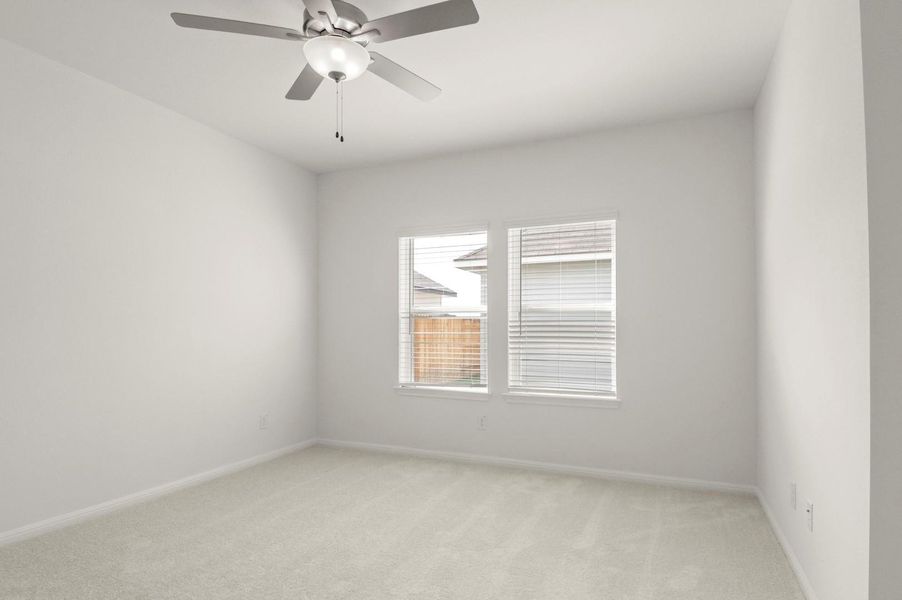 Spacious, unfurnished interior of a new home in Trace, San Marcos (Image 26).
