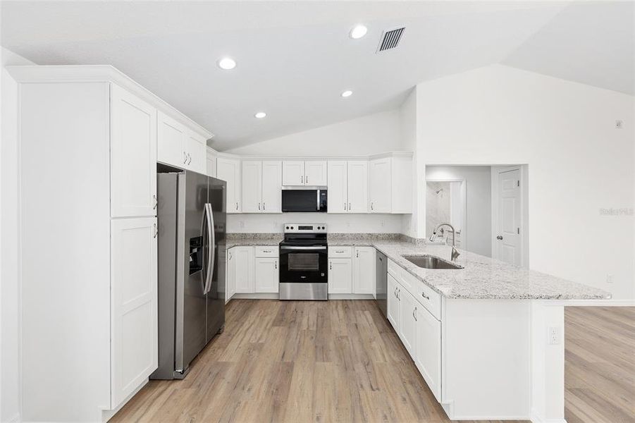 Furnished interior view inside a new home in , Silver Springs (Image 4). Furnished interior view inside a new home in , Silver Springs (Image 4).