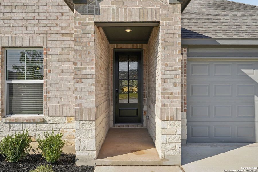 Exterior details and patio area of a home in Carmel Ranch, Schertz (Image 25). Exterior details and patio area of a home in Carmel Ranch, Schertz (Image 25).