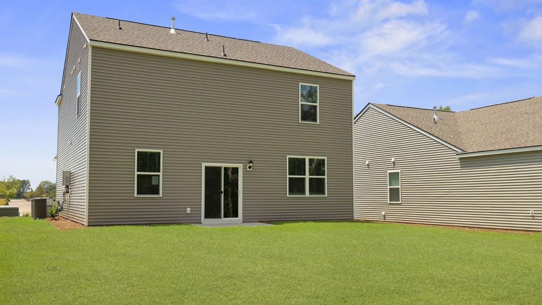 Front exterior of a new home in Pineview North, Summerville, SC, highlighting curb appeal (Image 25).