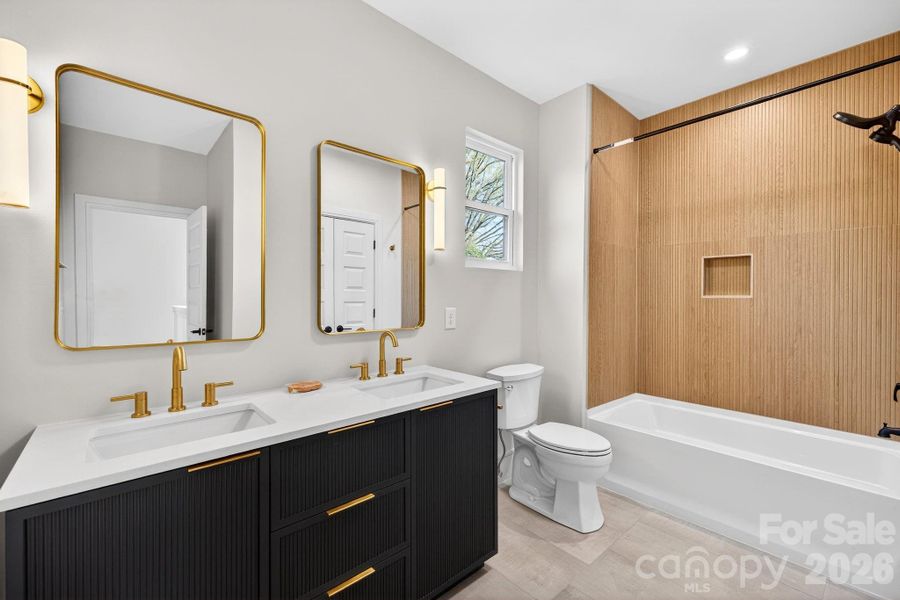 Furnished interior view inside a new home in , Charlotte (Image 27).