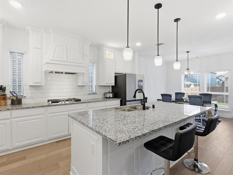Furnished interior view inside a new home in , Mansfield (Image 8).