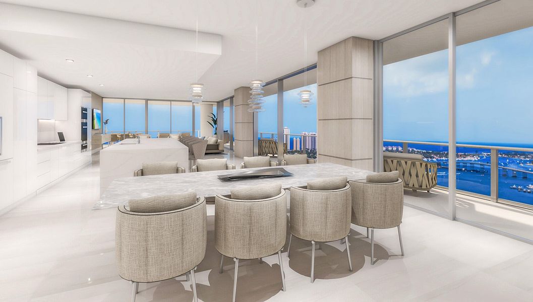 H Dining Room Rendering