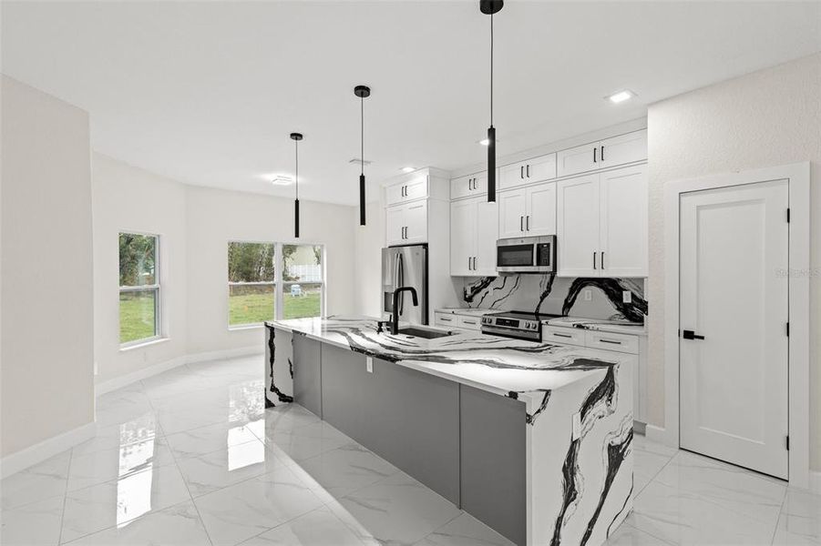 Furnished interior view inside a new home in , Weeki Wachee (Image 7).