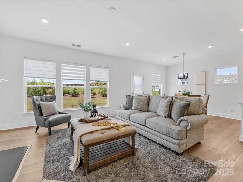 Furnished interior view inside a new home in Cannon Run, Concord (Image 29).
