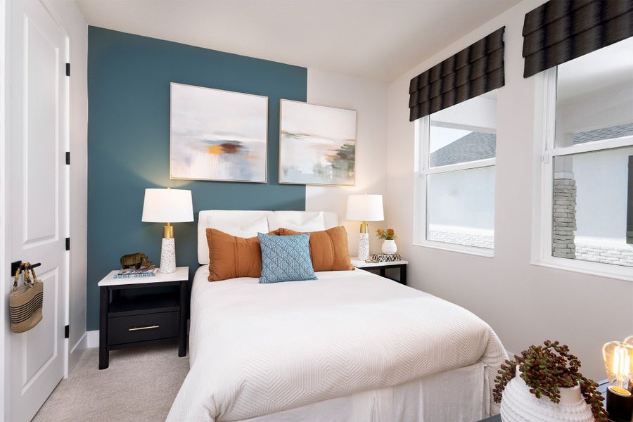 Representative furnished interior of a home built from the The Bishop by David Weekley Homes in Gracewater at Sarasota, Sarasota (Image 4).