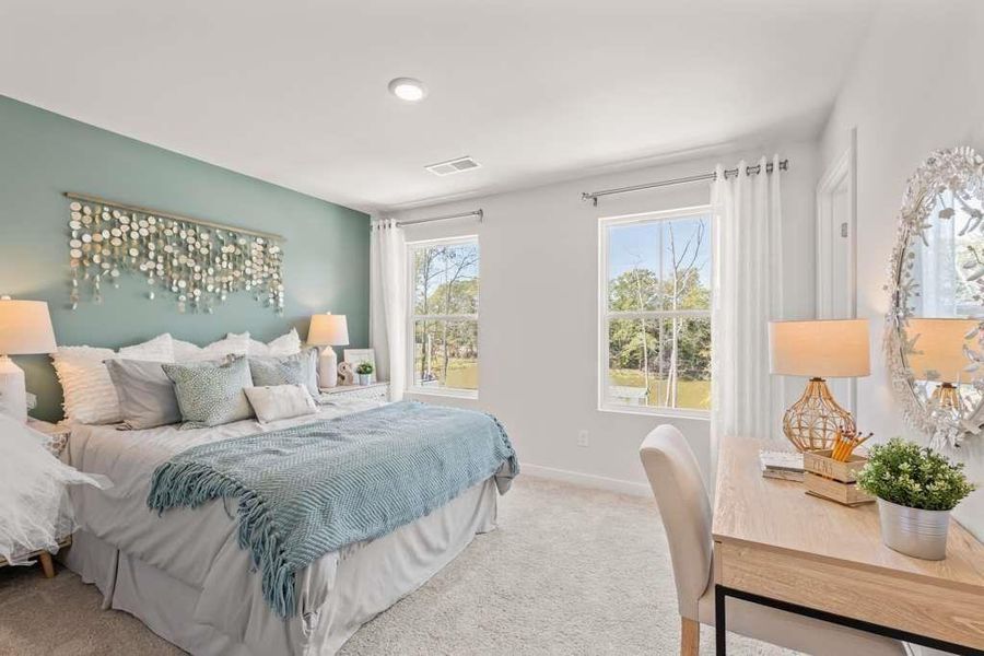 Furnished interior view inside a new home in Azalea Square Townhomes, Lawrenceville (Image 41).