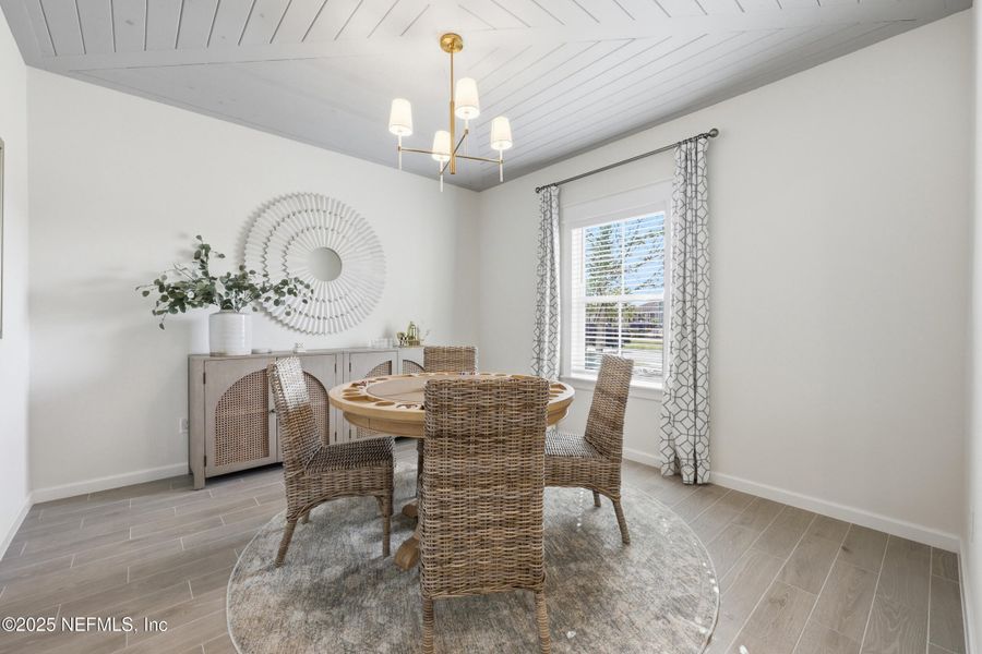 Furnished interior view inside a new home in , Green Cove Springs (Image 9). Furnished interior view inside a new home in , Green Cove Springs (Image 9).