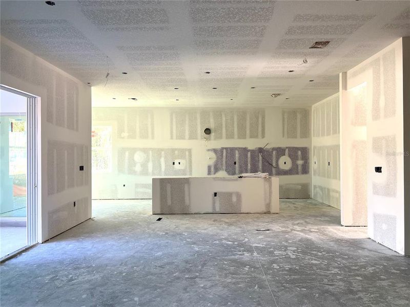 In-progress construction of a new home in , Tampa, FL (Image 5).