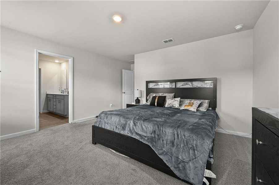 Furnished interior view inside a new home in Sweetwater Green - Royal Series, Lawrenceville (Image 15).