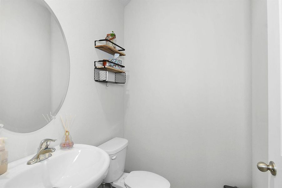 Half Bath on Main Floor