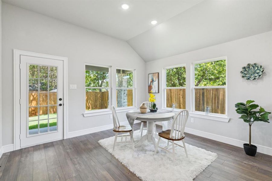 Furnished interior view inside a new home in , Terrell (Image 12).