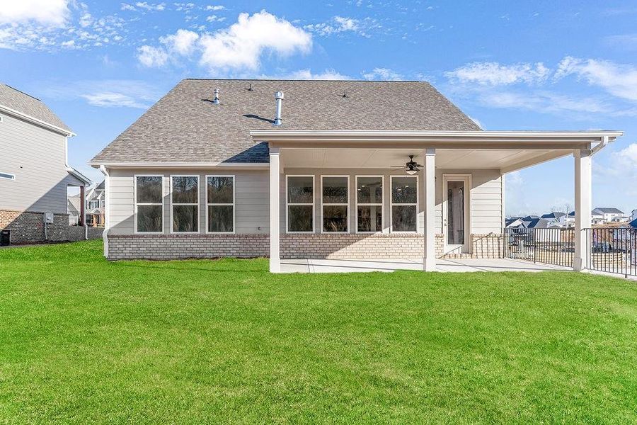 Exterior details and patio area of a home in , Gainesville (Image 4). Exterior details and patio area of a home in , Gainesville (Image 4).
