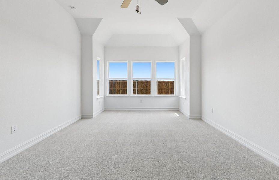 Spacious, unfurnished interior of a new home in Ribbonwood, Aubrey (Image 18). Spacious, unfurnished interior of a new home in Ribbonwood, Aubrey (Image 18).