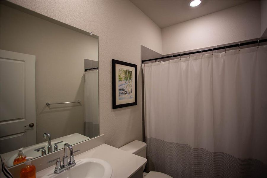 Furnished interior view inside a new home in Ashford Park - Cottage Series, Corinth (Image 16).