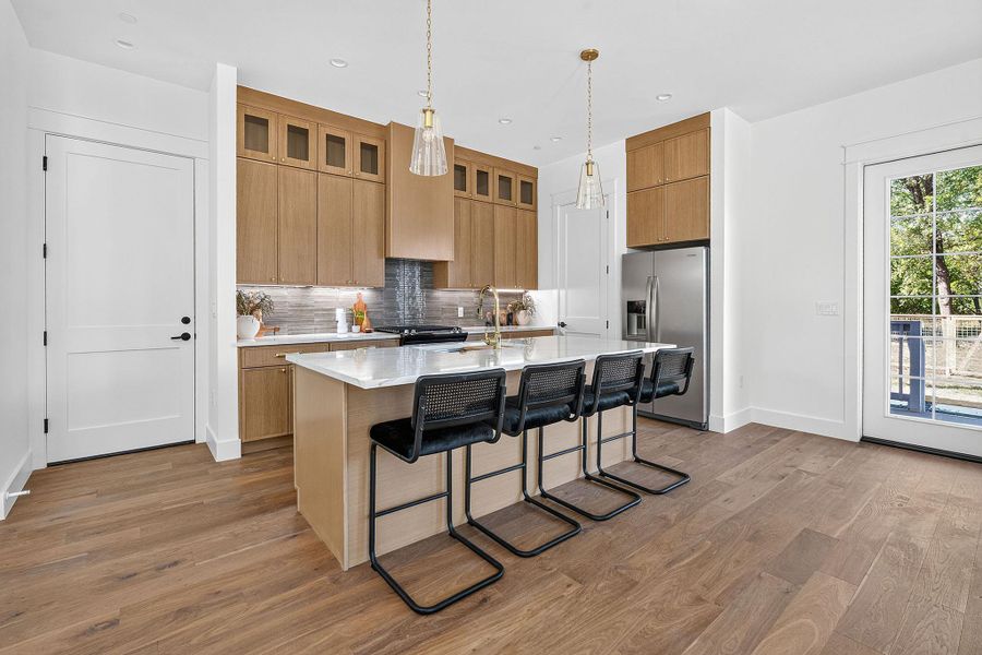 Furnished interior view inside a new home in , Austin (Image 12).