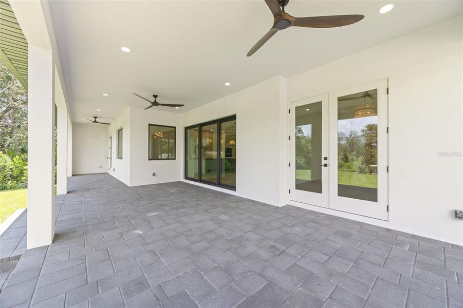 Exterior details and patio area of a home in , Tarpon Springs (Image 43). Exterior details and patio area of a home in , Tarpon Springs (Image 43).
