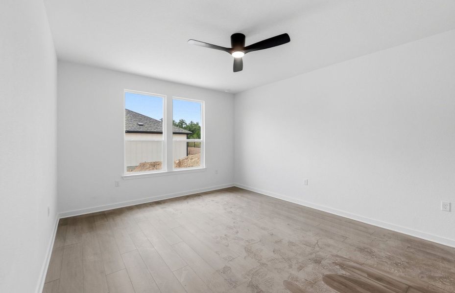 Spacious, unfurnished interior of a new home in Sun City Texas, Georgetown (Image 15). Spacious, unfurnished interior of a new home in Sun City Texas, Georgetown (Image 15).