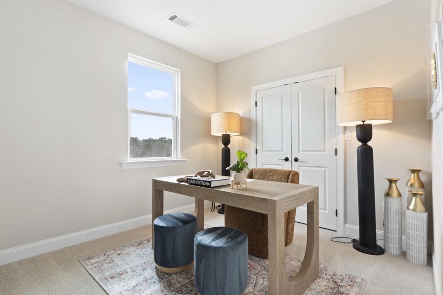 Furnished interior view inside a new home in Hamilton on Hunter, Ooltewah (Image 17).