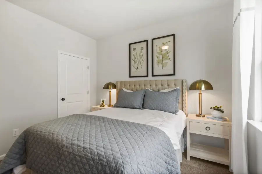 Furnished interior view inside a new home in Bridgeport Single Family Homes, Greenville (Image 39).